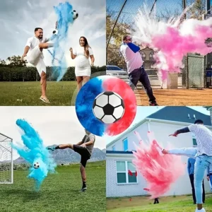 Focilabda babaváró-partyhoz